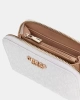 Guess Kadın Beyaz Betula Orta Boy Fermuarlı Cüzdan