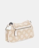 Guess Kadın Beyaz Beyza Flap Omuz Çantası