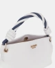 Guess Kadın Beyaz Cruise Vibe El Saplı Crossbody Çanta