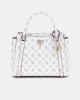 Guess Kadın Beyaz Eco Erica İki Bölmeli Satchel Çanta