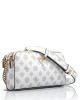 Guess Kadın Beyaz Eco Erica Logolu Crossbody Çanta