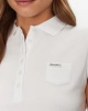 Guess Kadın Beyaz Kolsuz Slim Fit Polo Üst
