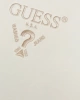 Guess Kadın Beyaz Logolu Beyaz T-shirt