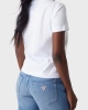 Guess Kadın Beyaz Zincir Detaylı Jean Tişört