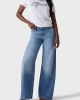 Guess Kadın Beyaz Zincir Detaylı Jean Tişört
