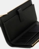 Guess Kadın Antrasit Bordo Laurel Çift Fermuarlı Organizer