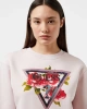 Guess Kadın Cn  Roses  Traıngle  Sweatshirt