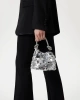 Guess Kadın Gri Holiday Shine El Saplı Portföy Çanta