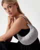 Guess Kadın Gri Lua Küçük Hobo Çanta