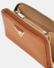 Guess Kadın Kahverengi Laurel Orta Boy Fermuarlı Cüzdan