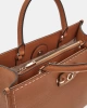 Guess Kadın Kahverengi Nastra İki Bölmeli Tote Çanta