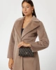 Guess Kadın Kahverengi Noelle Flap Organizer Crossbody Çanta