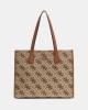 Guess Kadın Kahverengi Silvana Girlfriend Tote Çanta