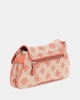 Guess Kadın Kahverengi Beyza Flap Omuz Çantası
