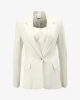 Guess Kadın Kırık Beyaz Anna Blazer Ceket