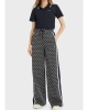 Guess Kadın Lacivert Amaryllis Polo Yaka Tişört
