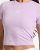 Guess Kadın Lila Yıldız İşlemeli Slim Tişört
