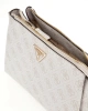 Guess Kadın Mavi Noelle Üç Bölmeli Crossbody Çanta