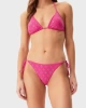 Guess Kadın Pembe 4G Taşlı Bağlamalı Bikini Altı