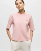 Guess Kadın Pembe Colette Salaş Tişört