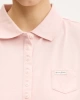 Guess Kadın Pembe Kolsuz Slim Fit Polo Üst