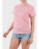 Guess Kadın Pembe Narciso Logolu Tişört