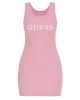 Guess Kadın Pembe  Sunflower Ribana Elbise