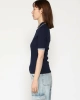 Guess Kadın Lacivert Thalia Polo Yaka Kazak