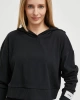 Guess Kadın Ribbed Hoodie Sweatshirt