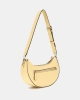 Guess Kadın Sarı Nastra Üstten Fermuarlı Omuz Çantası