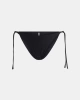 Guess Kadın Siyah 4G Taşlı Bağlamalı Bikini Altı