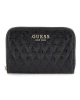 Guess Kadın Siyah Betula Orta Boy Fermuarlı Cüzdan