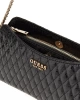 Guess Kadın Siyah Betula Üstten Fermuarlı Omuz Çantası