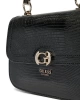 Guess Kadın Siyah Desenli El Çantası
