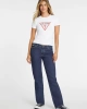 Guess Kadın  Slim Iconic Mid Organic   Beyaz T-Shirt