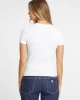 Guess Kadın  Slim Iconic Mid Organic   Beyaz T-Shirt
