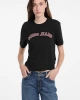 Guess  Jeans  Kadın  Siyah T-Shirt
