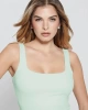 Guess Kadın Yeşil  Sl  Charlote T-Shirt