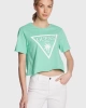 Guess Logolu Yeşil T-Shirt