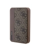 GUESS POWERBANK PU LEATHER 5000 MAH 15W BROWN