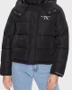 Calvin Klein Monologo Non Down Puffer Siyah Kadın Mont