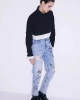 Twist Mom Fit Jean Pantolon