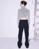 Twist Metal Baskılı Wıde Leg Fit Jean Pantolon