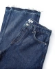 Twist Mumlu Wıde Leg Fit Jean Pantolon Kadın