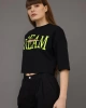 KISA KOLLU GRAFİK T-SHIRT