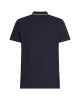 Tommy Hilfiger Nakışlı Logo Polo Yaka Lacivert T-shirt