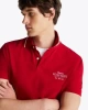 Tommy Hilfiger Nakışlı Logo Polo Yaka Kırmızı T-shirt