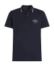 Tommy Hilfiger Nakışlı Logo Polo Yaka Lacivert T-shirt
