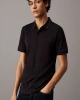 Calvin Klein Erkek Siyah Şerit Detaylı Polo Yaka T-shirt