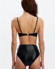 Louren Straplez Bikini Takımı-SIYAH